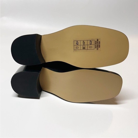 Everlane The City Boot in Black Suede Square Toe Size 7.5 New - Picture 13 of 15